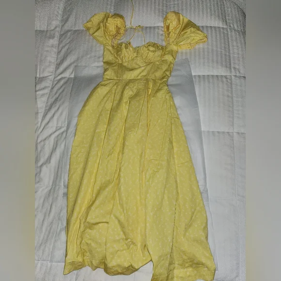 Yellow Floral ''Tallulah' House of CB- Medium - Picture 12 of 13